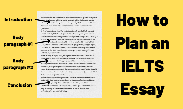 Planning IELTS Writing Task 2 Structure