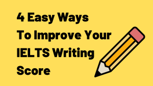 improve IELTS writing score