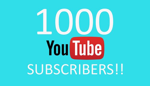 1,000 Subscribers