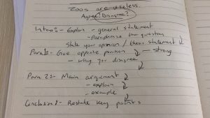 IELTS Structure Plan