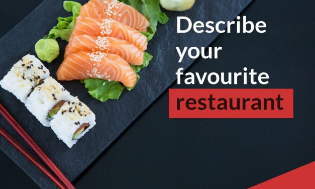 Describe a Restaurant [IELTS Speaking Part 2]