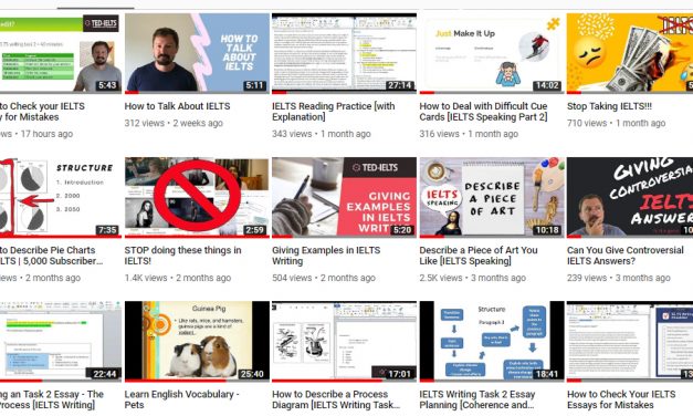 Recent Videos About IELTS