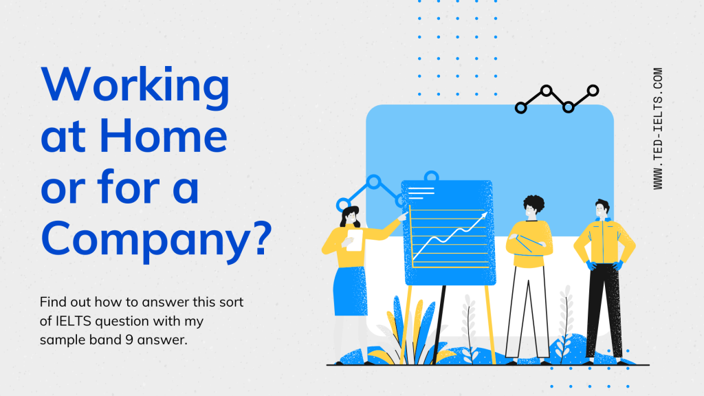 self-employed ielts sample answer