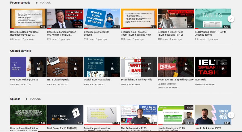 best ielts videos about speaking