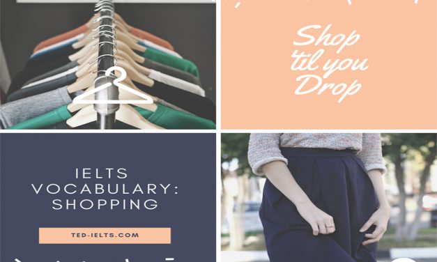 IELTS Topics: Shopping