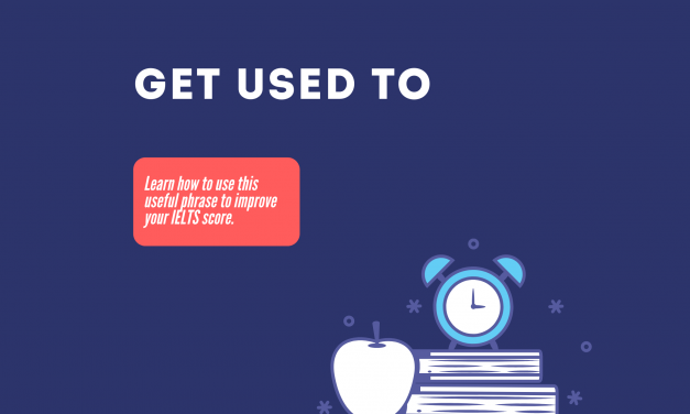 Get Used To [IELTS Grammar]