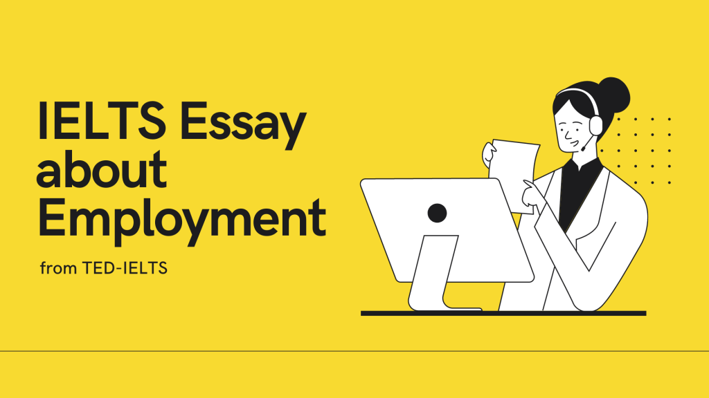ielts essay on employment
