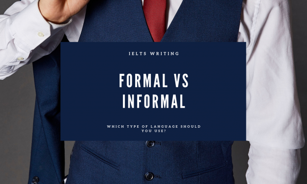 Formal and Informal Vocabulary for IELTS