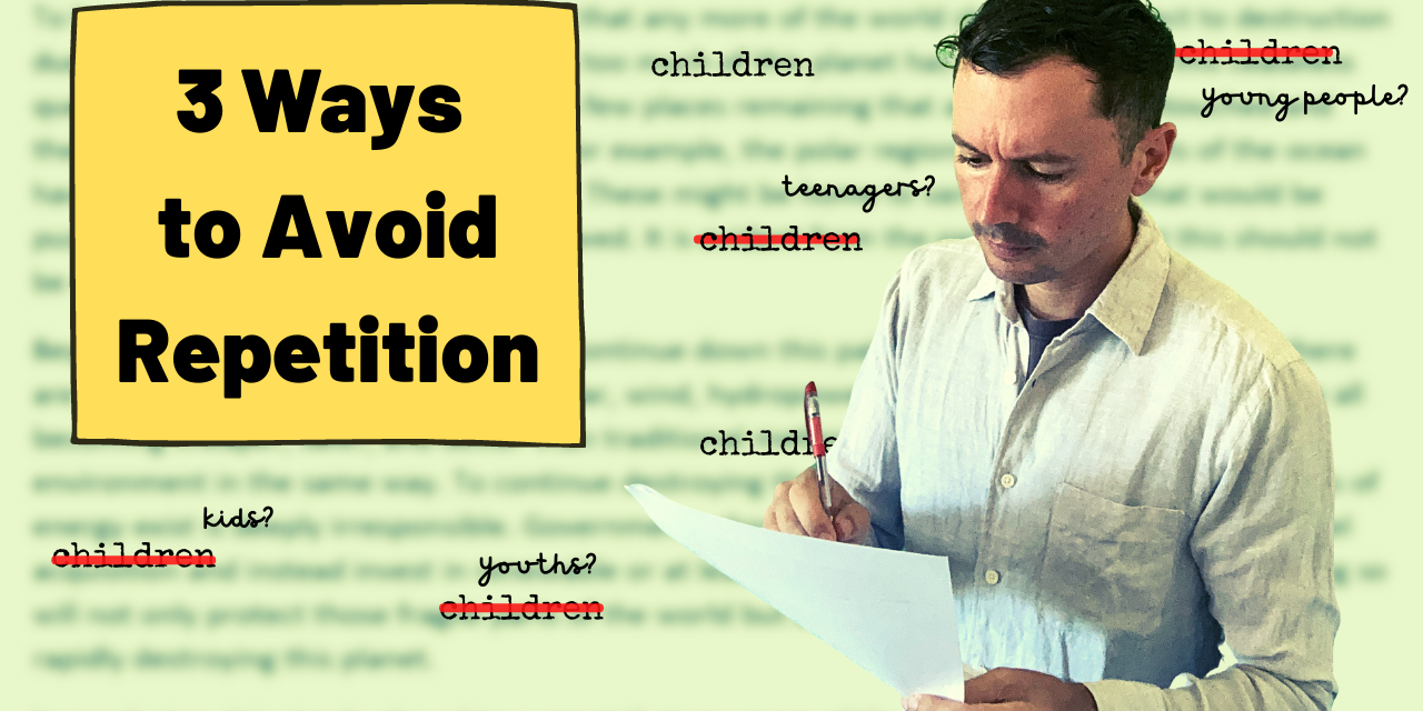 How to Avoid Repetition in IELTS Writing
